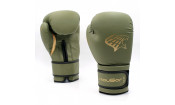 Перчатки боксерские KouGar KO900-8, 8oz, темно-зеленый