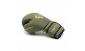 Перчатки боксерские KouGar KO900-6, 6oz, темно-зеленый