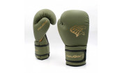 Перчатки боксерские KouGar KO900-14, 14oz, темно-зеленый