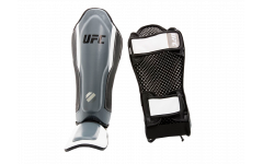 Защита голени с защитой подъема стопы (Серая - S/M) UFC