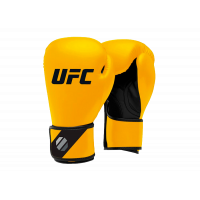 Перчатки тренировочные для спарринга 14 унций (Желтые) UFC