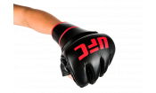 Перчатки MMA тренировочные 6 унций (Чёрные S/M) UFC