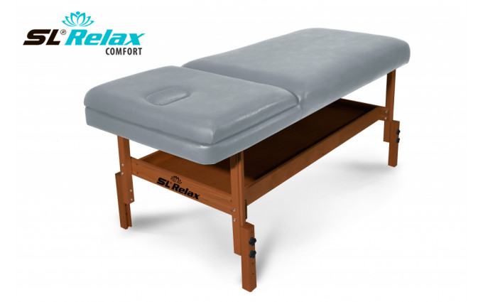 Массажный стол Relax Comfort серая.кожа (№4)